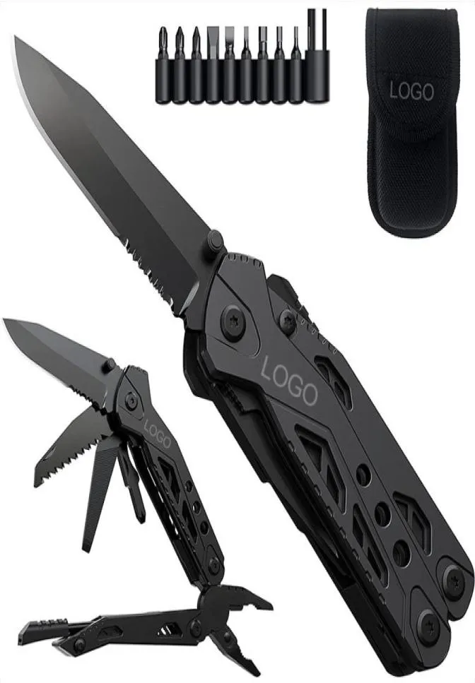 Multitool Knife16 i 1 Multi Tool Tång Pocket Knifes med flasköppnar Skruvmejsel etcCHRISTMAS -presenter Strumpare för M9215174