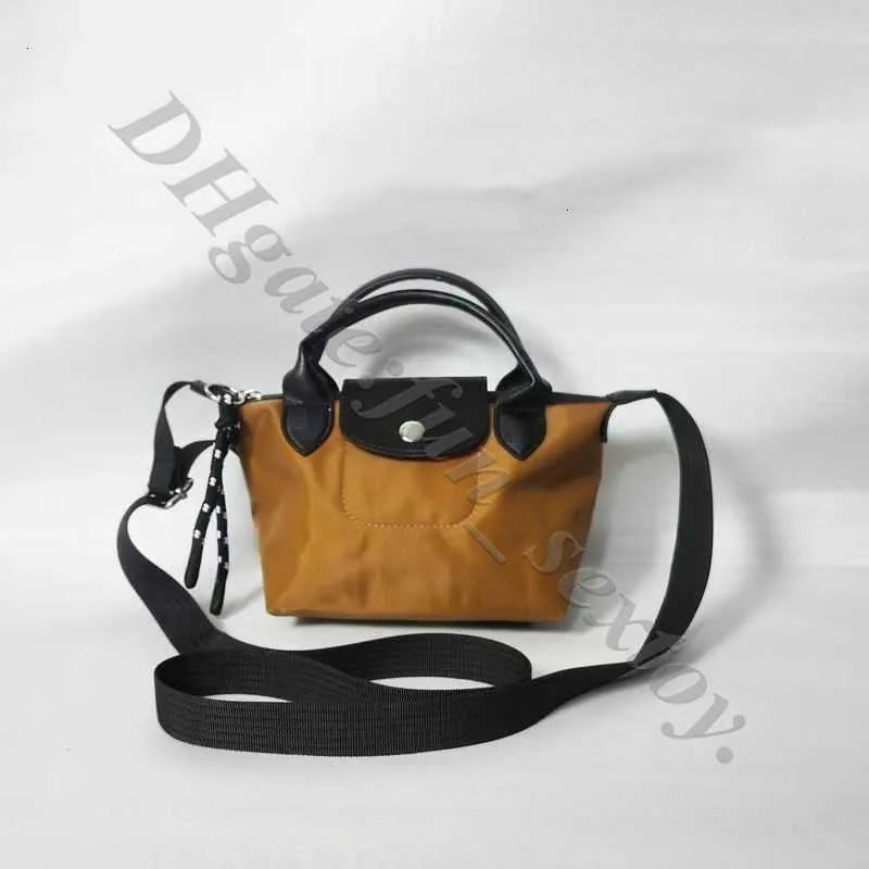 Sluit van de fabriekszak zijn 95% hoge opruimingskwaliteit Dumpling handheld milieureeks nylon wevende riem schouder single crossbody ontwerper