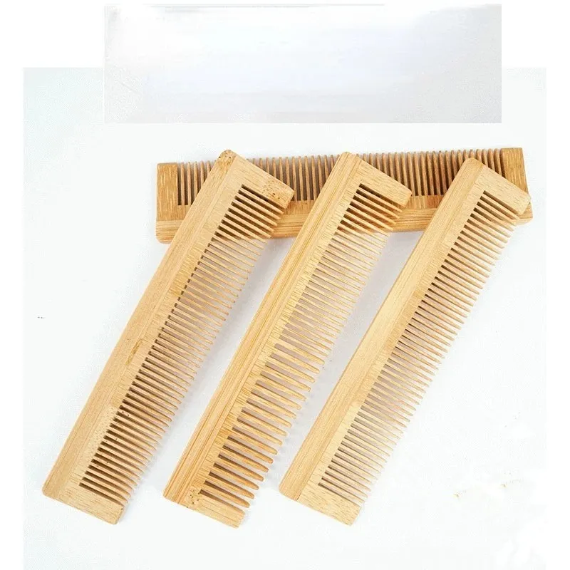 2024 peigne en bois en bambou massage coiffure peignes peignes naturels antistatiques brosses