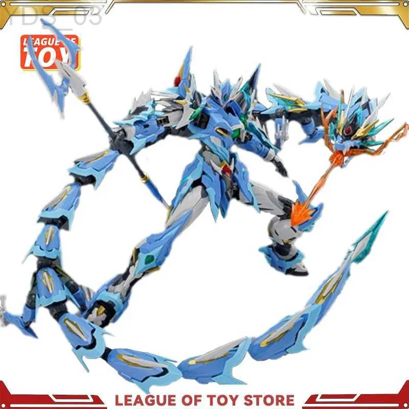 Actie speelgoedcijfers in stockmotorische nucleaire aobing MNP-xh03 legering skelet qinglong 1/100 mg actie figuur speelgoed geassembleerd model yq240415