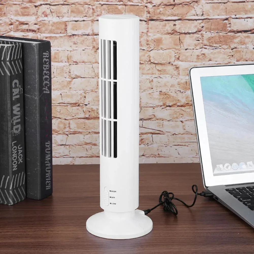 Taşınabilir USB Dikey Bladeless Fan Radyatör Isı Lavabo Soğutucu Fan Mini Koşul Fan Masası Soğutma Kulesi Fan HomeOffice 240415