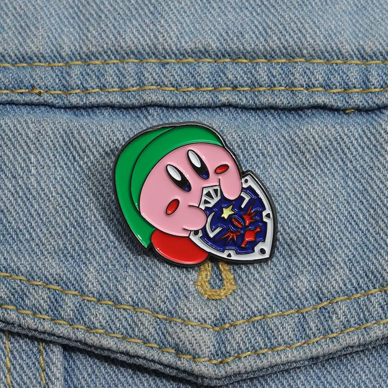 Juego de la infancia ELF ENAMEL PIN GILDOLY Game Movie Citas de la película Broche Insignia de películas de anime lindas Pins de esmalte duro