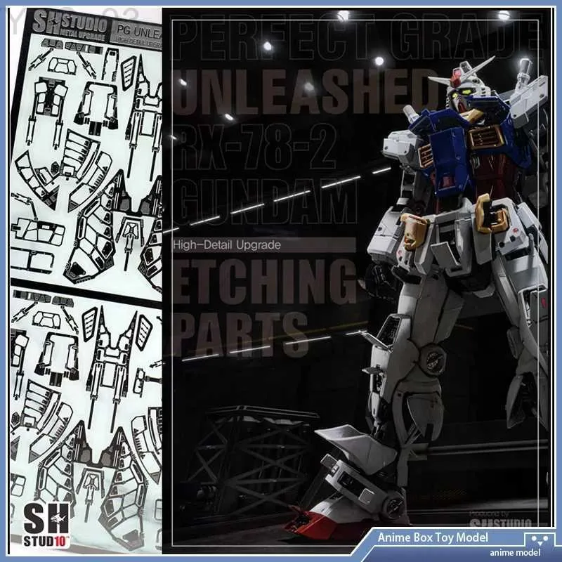 Action Toy Figures Gundam SH Studio PGU PG 1/60 RX-78-2 Special Etching Sheet Montering Model Accessories YQ240415