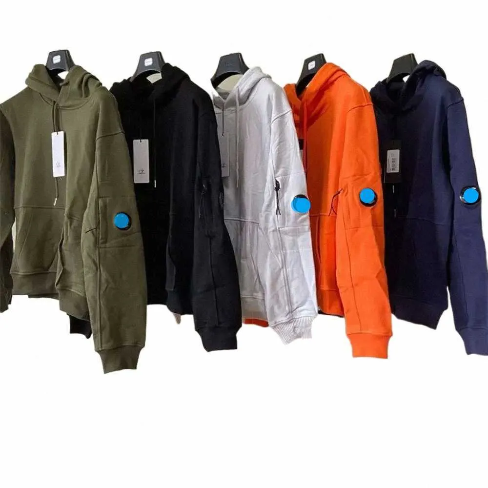 CP Şirketler Erkek Tasarımcı Hoodie Yüksek Kaliteli Kapşonlu Sweater Açık Sweatshirt Pamuk Hoodie Fonksiyonel Rüzgar Mens Giyim Ins Yeni Gözlükler Dekorasyon CP Compan