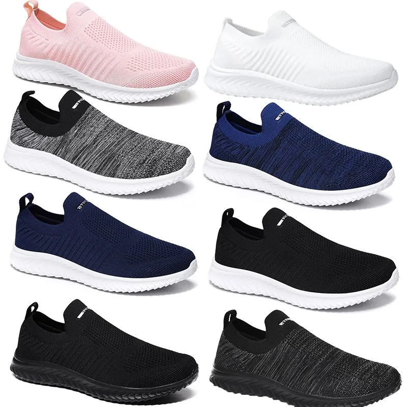 Mentes Femmes Running Tennis Sports Chaussures décontractées Femmes Slip-On Sallers de chaussettes Randonnées Salles de marche Chaussures antidérapantes Gai Trendings Summer Men Socks Men's Sport Shoe BB0066