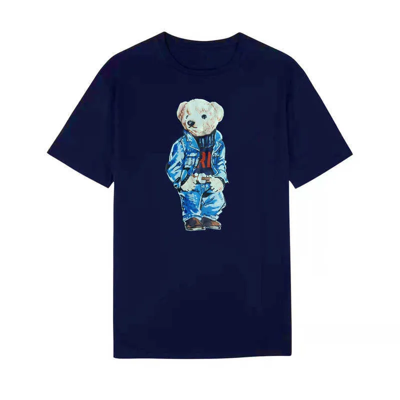 Rl skjorta t street casual tshirt mens polo lös skjorta män kvinnor sommartryck toppar tees kort ärm tshirts skjorta lyxiga kläder ärm laurens kläder 783