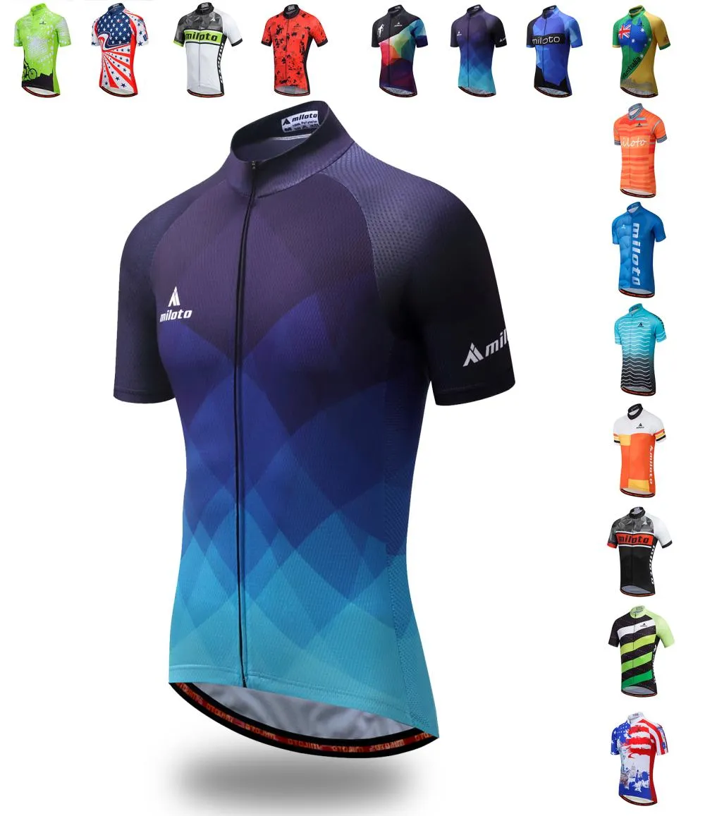 Kayıp Promosyon Miloto 2018 Yeni En Kaliteli Takım Pro Bisiklet Jersey Ropa Ciclismo MTB Bisiklet Bisiklet Giyim Bisiklet Jersey Maillo8683145