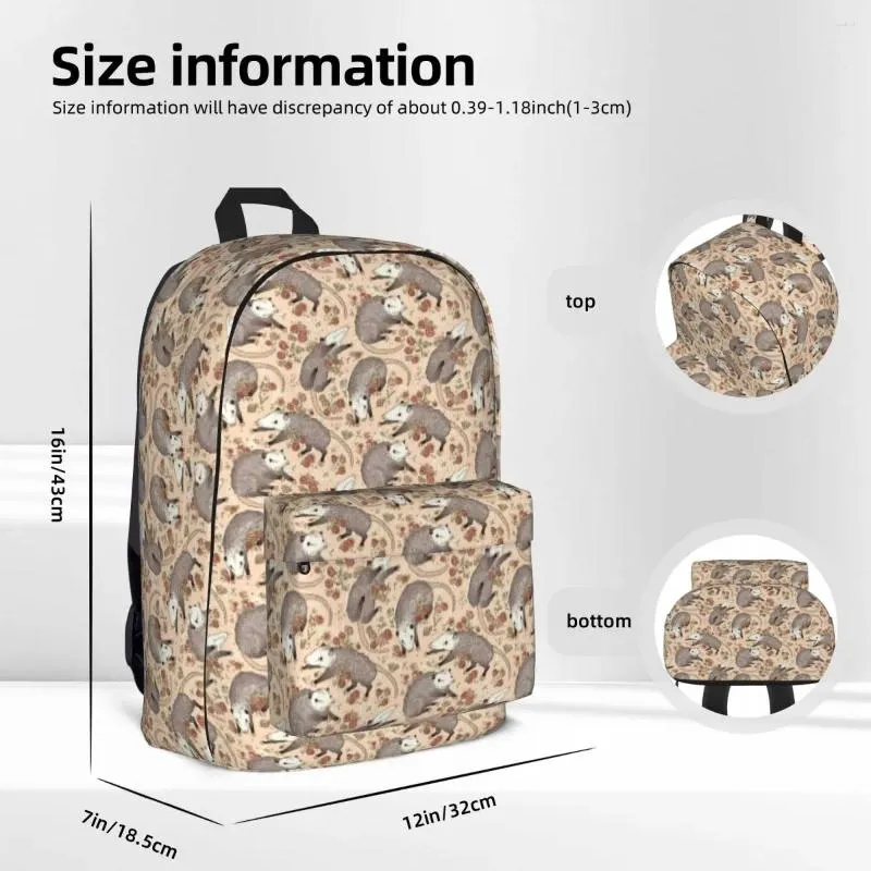 Renaissance In Opossum World Koala Backpack Fashionable Student Book Bag With Shoulder Strap Laptop Compartment And Travel Friendly Design For Childrens School From Saltyk 26.13 DHgate.Com
