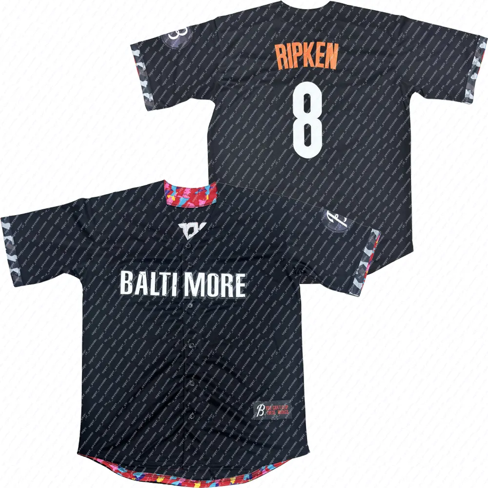 Stitched Cal Ripken Jr. 2001 Orioles Baseball Shirt In White