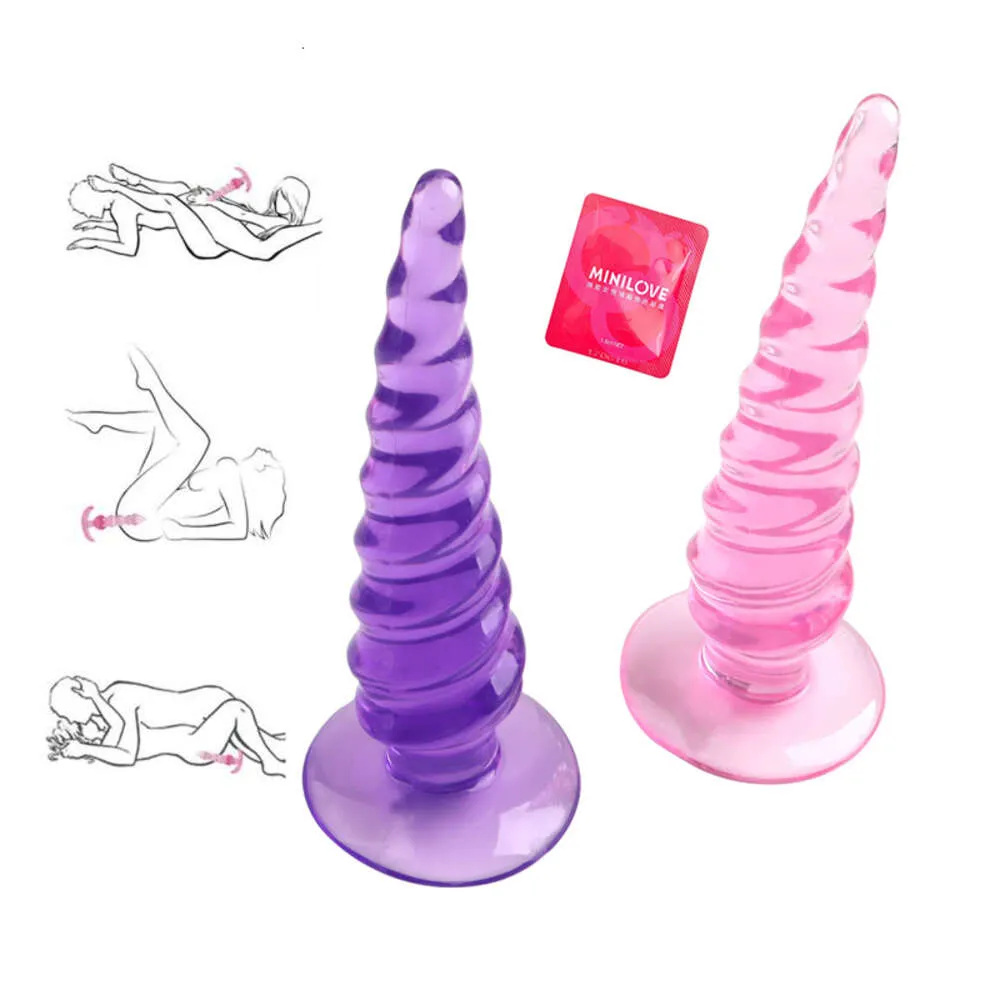 Spina anale rotante unisexy masturbazione adulta masturbazione erotica tappa vaginale sexy giocattoli sexy dilatatore anale di dilatazione botton