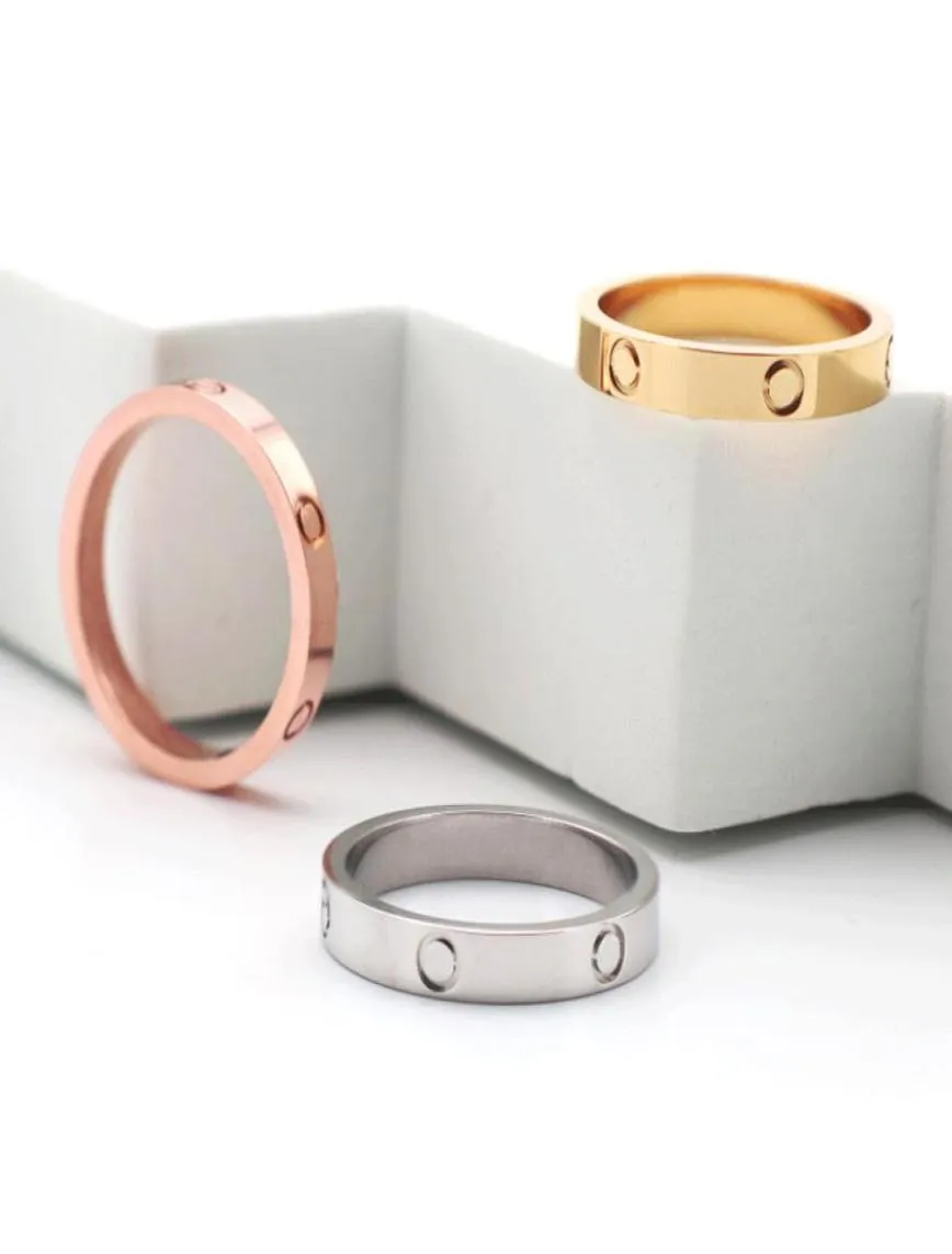 4 мм 5 мм 6 мм высококачественные кольца из нержавеющей стали, подарки для мужчин и женщин, размер 5112112833