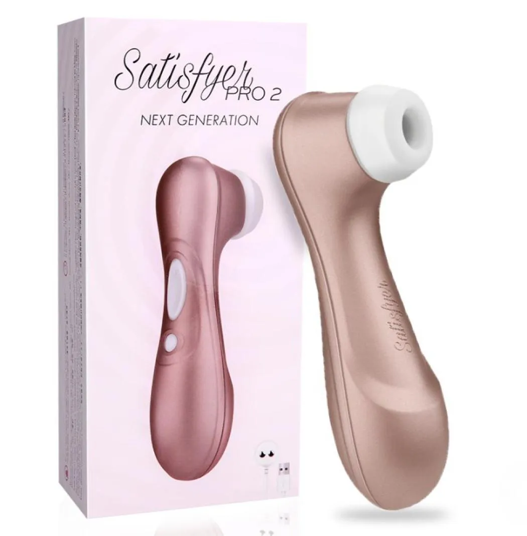 Satisfyer Pro 2 Sucking Vibrator Silicone G Spot Clitoris Estimulador Nipple Sucker Mujeres eróticas Juguetes Sexo para adultos 8163734