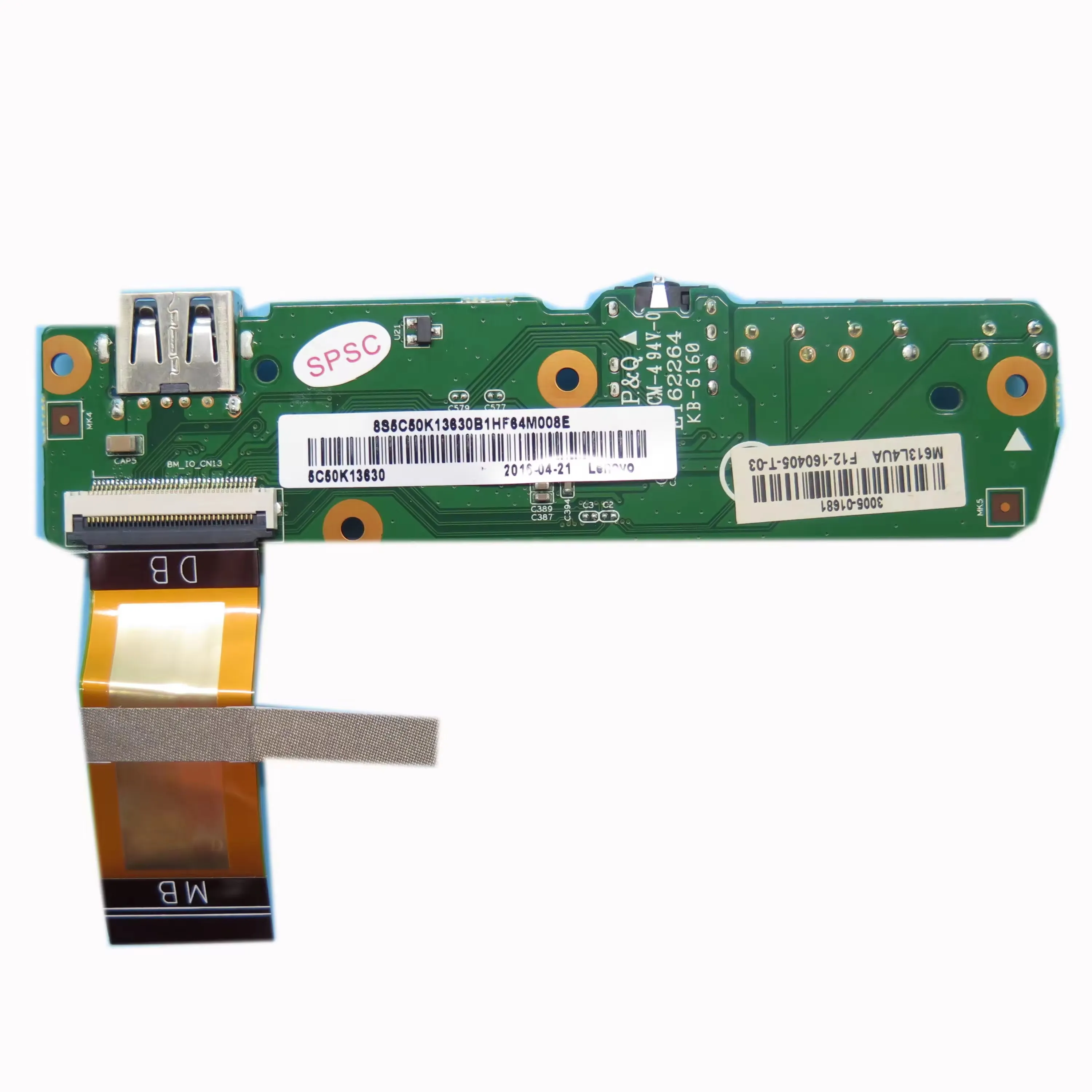 Cartas Misc Uso interno para Flex 3-1120 3-1130 Placa USB 5C50K13630