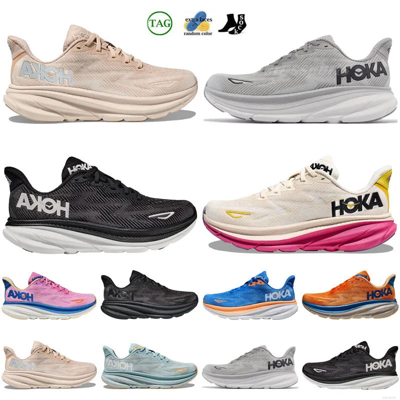 2024 أطفال أحذية الأطفال الصغار الرياضي Hoka One Hoka Clifton 9 Child Sneakers Youth Chaussures PS TOD المدربين للأطفال EUR22-35