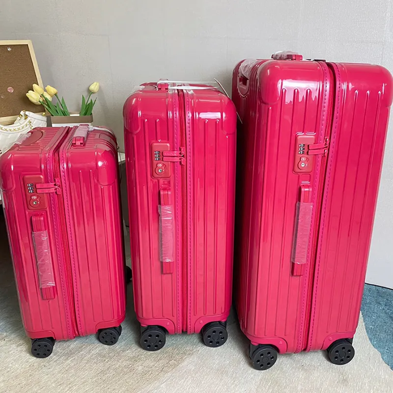 Riw Suitcase à bagages pour hommes Femmes Boîte de voyage de grande capacité Top Quality Designer Sac Spinner Sangas 21/26/30 pouces