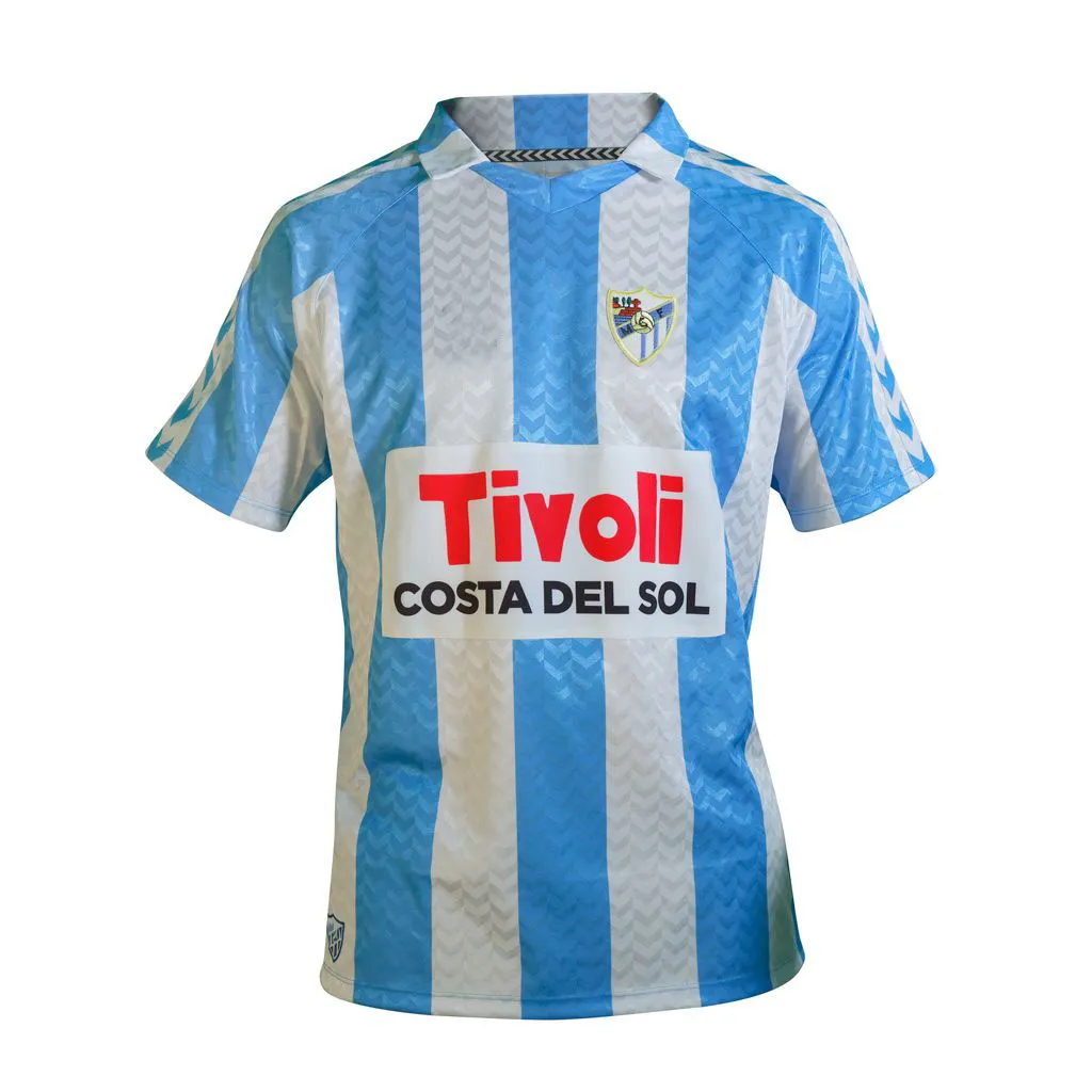 Malaga CF 24/25 Retro Home Jersey Kids Kit Remake - S-4XL