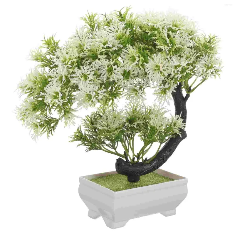 Fiori decorativi bonsai per alberi artificiali in piante in vaso per decorazioni per la casa ornamenti per interni finti