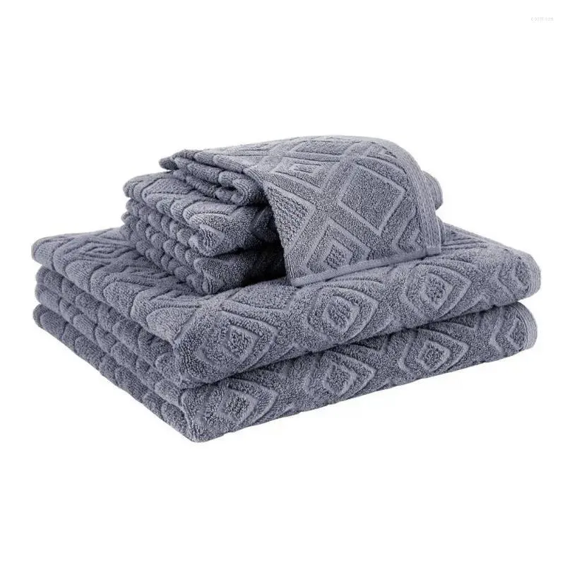 Serviette 6pc LaRue Turkish Cotton Bath Set Grey -