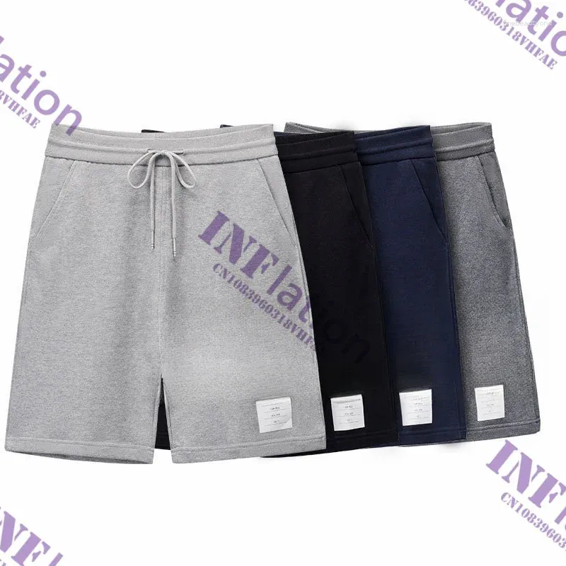 Shorts Shorts Summer Trend cotone Sports Coppia di pantaloni a mezza marea a strisce a quattro barattoli casual