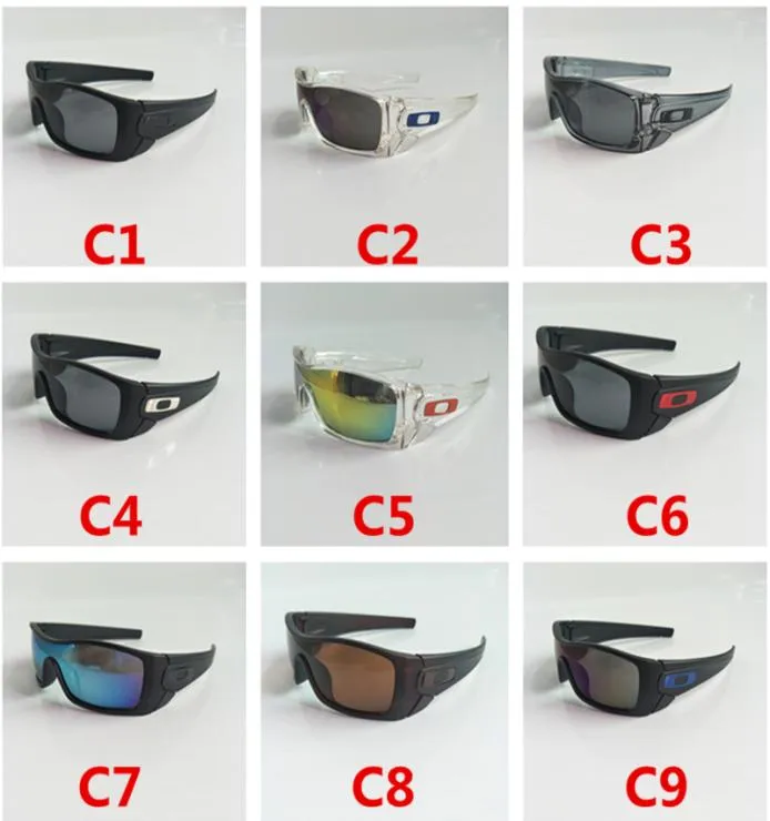 009101 Солнцезащитные очки Batwolfs Summer Riding Sports Sun Glasses УФ -защита повседневная велосипедная велосипед