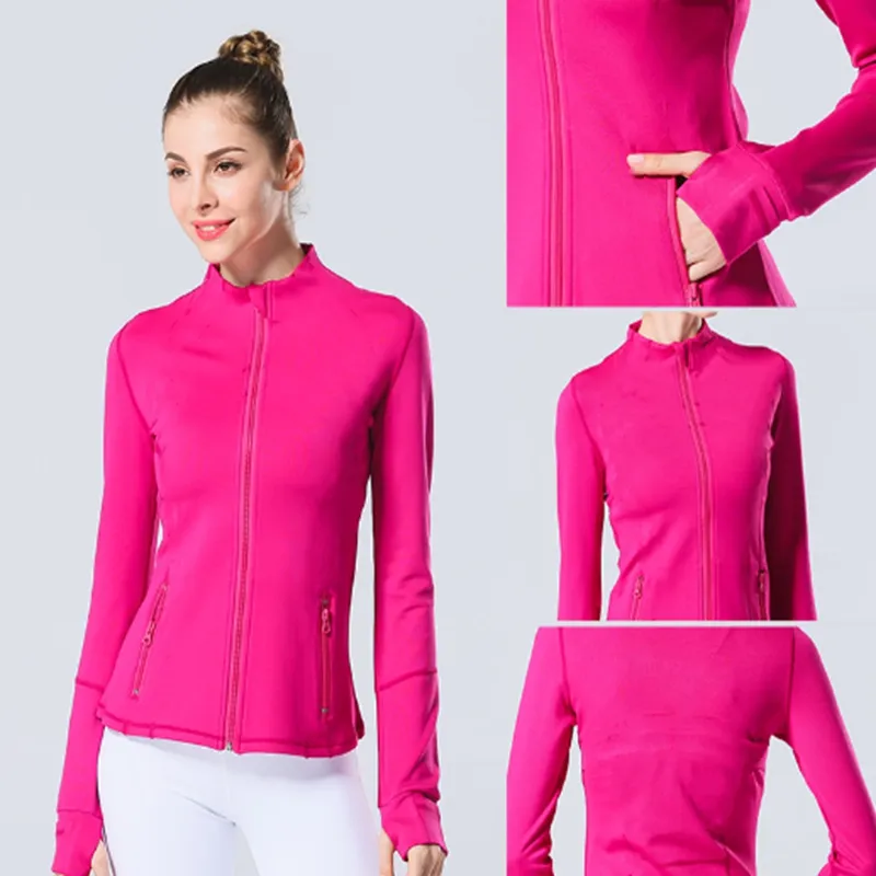 Breathable Womens Slim Fit Yoga Zip Up Jacket For Autumn Fitness And Workout Zipper Closure, Nylon Fabric, Tight Fit, Ideal For Gym, Running And Sports From Qidian6, $24.6 | DHgate.Com Breathable Womens Slim Fit Yoga Zip Up Jacket For Autumn Fitness And Workout Zipper Closure, Nylon Fabric, Tight Fit, Ideal For Gym, Running And Sports From Qidian6, $24.6 | DHgate.Com
