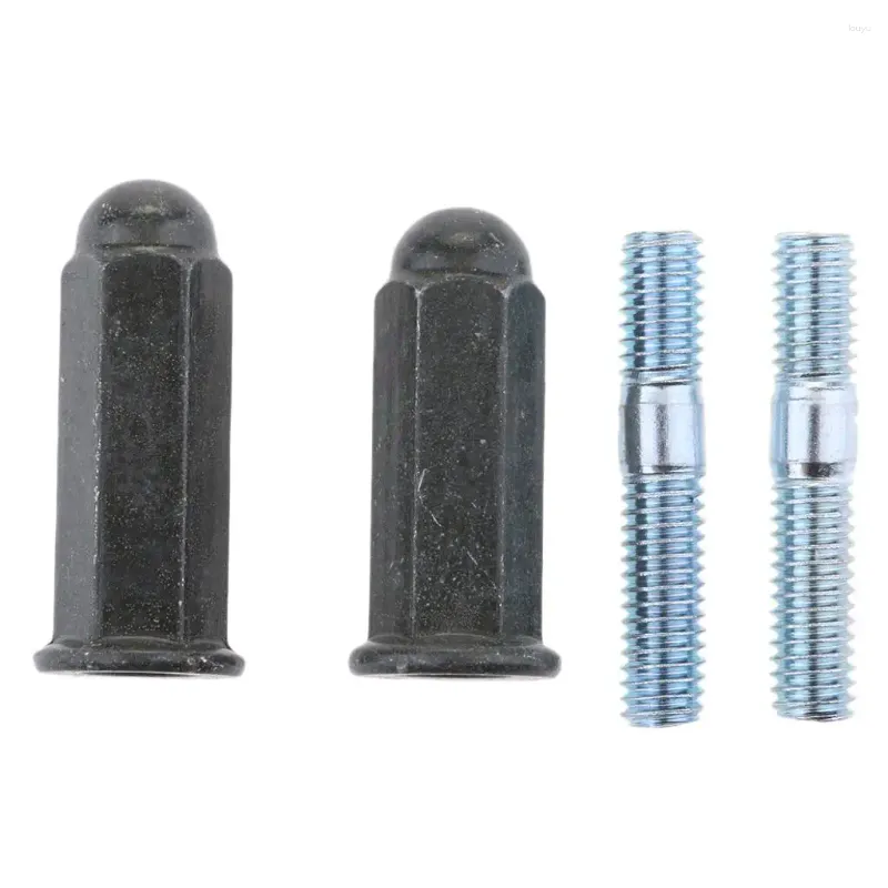 2xexhaust Stud Bolt Noot Set voor 110cc 1250cc 160cc 200cc Dirt Bike