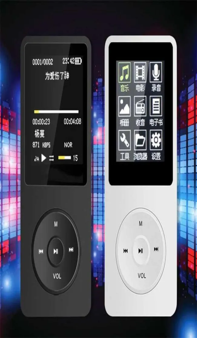 18039039 LCD Screen Superlong Time Playback MP4 Music Player FM Radio -Video Support 128 GB TF -Karte mit MIC 4 2111235412695