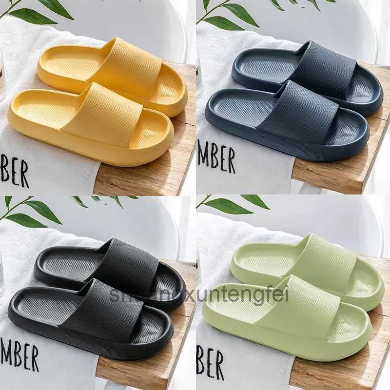 Solid Men Women Slippers For Color Hots Low Softs Black White Ivory Multi Walking Mens Womens Shoes Trainers GAI 63663 s