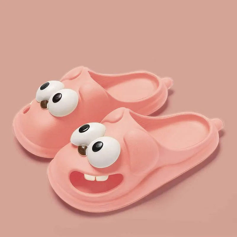 2024 new designer womens sandals slide fashion cartoon design outdoor beach indoor summer slippers slides non-slip rubber loafers free shipping shoe