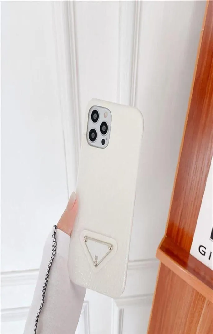 Дизайнерский дизайнер модных брендов для iPhone13 Pro Max 12 Mini 11 Luxurys Кожаный корпус Crocodile Pattern Высококачественный мобильный SHEL1059536
