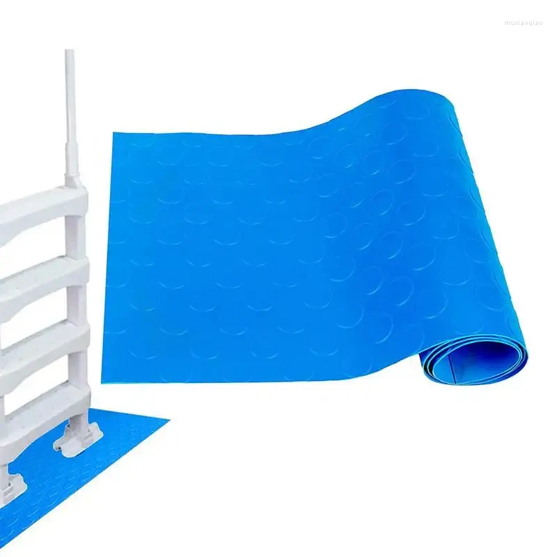 Mattor Multifunktionell poolstege Steg Mat Non-Slip Safety Liner Equipment och Cushion Pad Protector Badrum