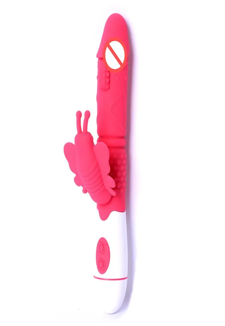 Kaninchen -Klitorie -Vibrator G Spot Rotation wasserdichtes Dildo Vibrator Sex Vibration Sexualprodukt Erwachsene Sexspielzeug für Frauen3985769