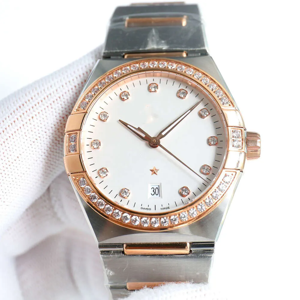 Relógios de negócios automáticos Designers de 36 mm Mechanical Watch Men 39mm Superclone Constellation Watches Women 41mm ES 7766