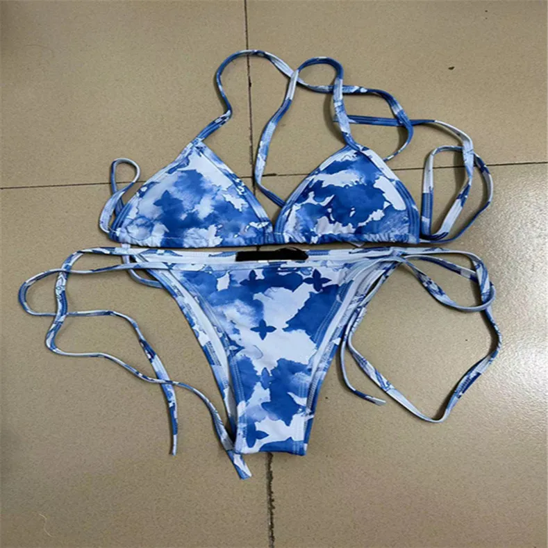 Sexy Damen Designer Bikinis Sets klare Gurtform Badeanzüge Damen Badeanzüge Schwimmkleidung Strand Frau Swimwears Biquini gemischte Luxusmarken Badebekleidung Größe S-XL #50