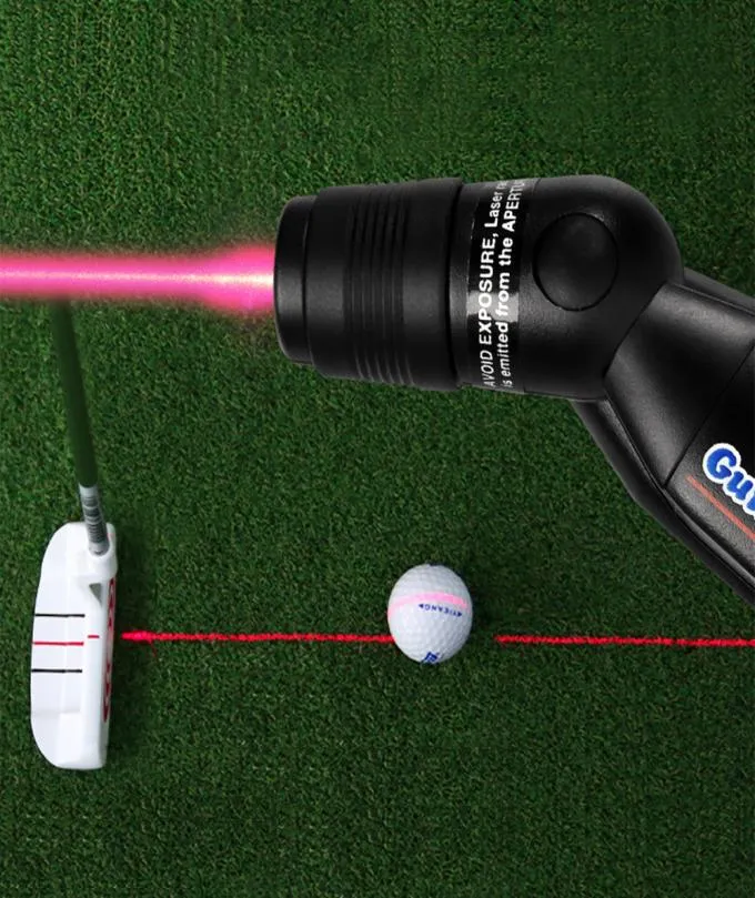 Putter de golf Putter Laser Positionner débutant Posteur Laser Laser Putter Practice Assistant4478351