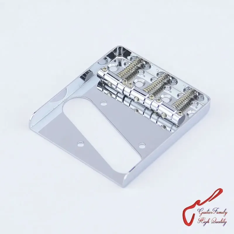 Kablar 1 Set GuitarFamily Vintage Fixed Electric Guitar Bridge Chrome ( #0308) Tillverkad i Korea