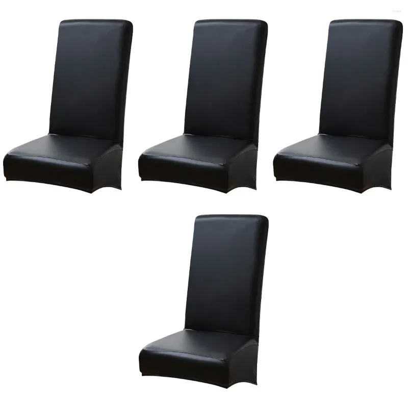 Sandalye kapakları 4 sayım kollu slipcovers kanat sırt sandalyeleri masa koruyucu ev süslemeleri ev kapağı