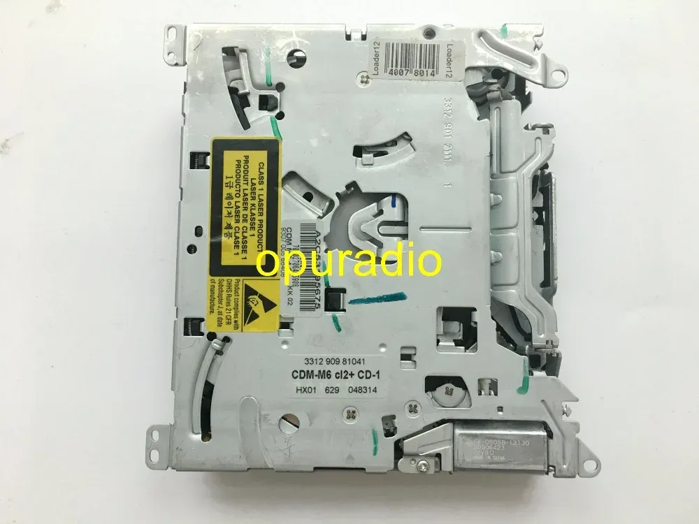 Радио -оригинальный PLDS Одиночный механизм CD CDMM6 4.4 CL 2+ Deck Loader CDM M6 для BMNW E46 CAR CD Drive Навигационная навигационная радиостанция NO