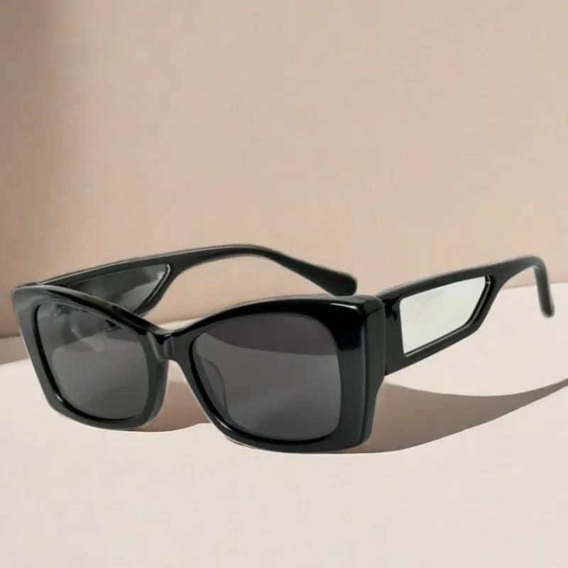A160 Wysokiej jakości kwadratowe okulary przeciwsłoneczne dla kota dla kobiet, designerskie luksusowe klasyczne okulary modowe, Gafas de sol para mjeres de lujo