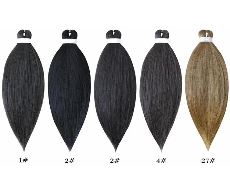 Soild ombre deux couleurs tresser les cheveux jumbo cheveux tressés 26 pouces 5 packs vendant du tissage tresté synthétique Hair7301216