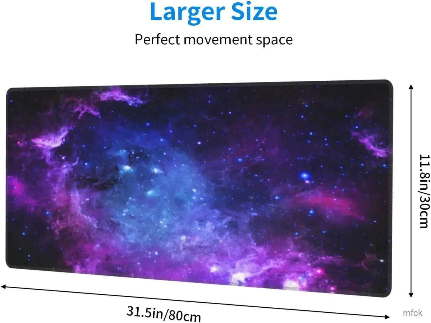 Tampons de souris Le poignet repose sur la souris xxl 900x400 Grand bureau Mat Mousepads Starry Sky Office ordinateur portable Tapon de souris Soft Anti-Slip Bourse Galaxy Mouse Matle