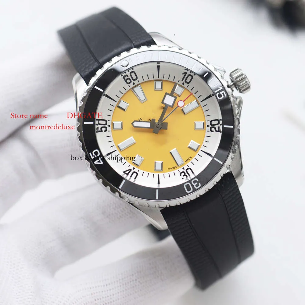 Ceramic Designers Watch Men's Automatic Watch Superclone Superocean Business Edition 44mm AAAAA Limited 42mm Divers armbandsur Armband 864 MONTREDELUXE