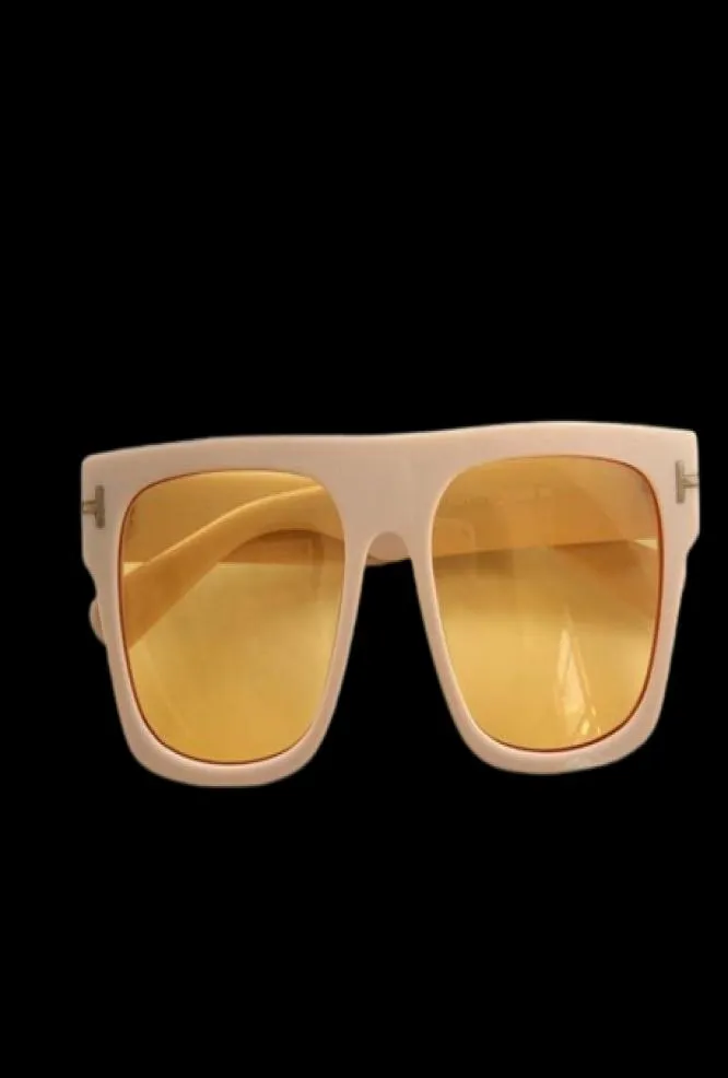 Arrivo più recente FT071111111111big occhiali da sole quadrati di qualità occhiali da sole a gradiente unisex 53222140 Case Fullset Case6772334