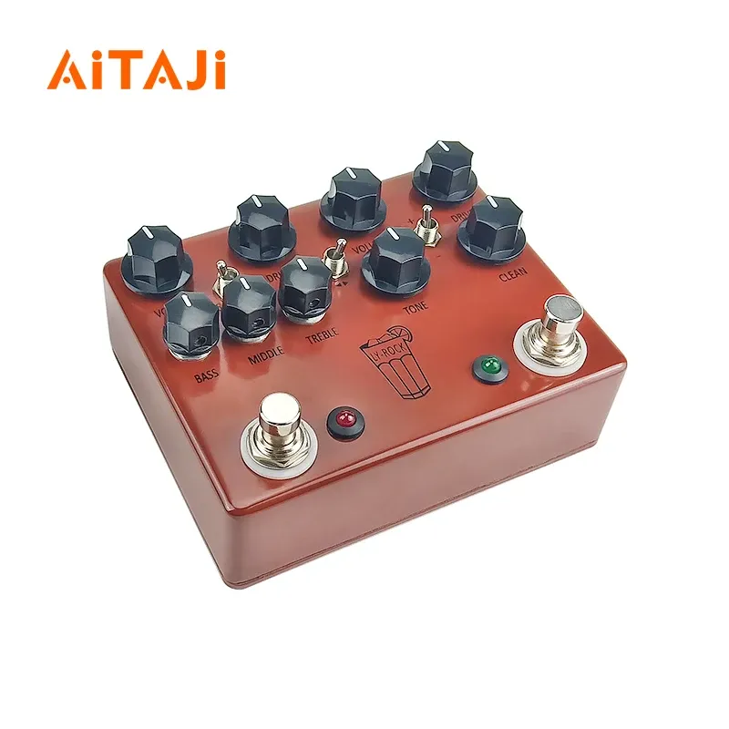 JHS Tatlı Çay V3 Overdrive Distorsiyon Pedalları için Kablolar Efektör Gitar Aksesuarları DIY