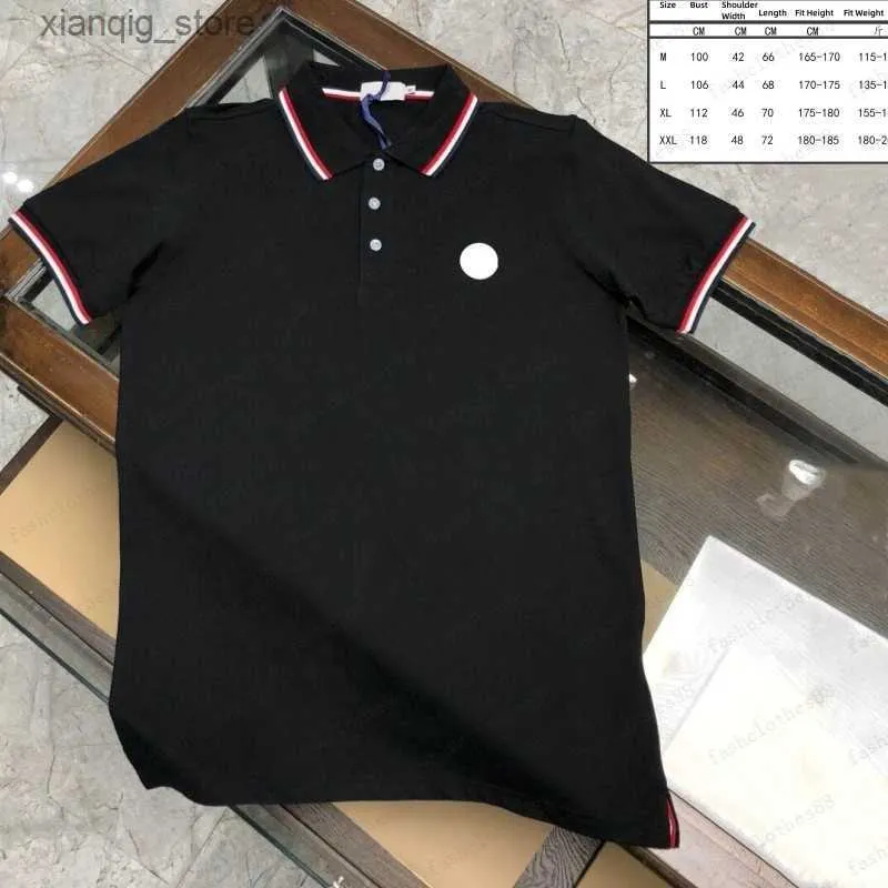 Men's Polos 2023 Mens Stylist Polo Shirts luxury brand mens designer polo T shirt summer fashion breathable short-sleeved lapel casual top L49