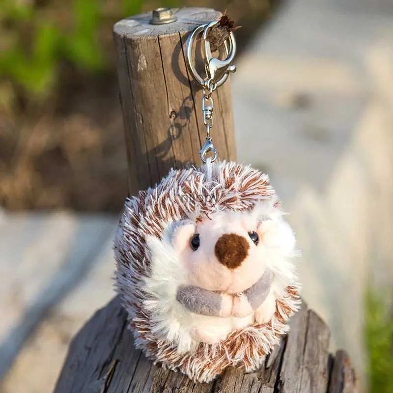 Keychains Lanyards Cartoon Hedgehog Doll Pendant Key Chain Charms Kawaii Accessories Pendant Par Present Telefon Charm Car Keychain Wholesale