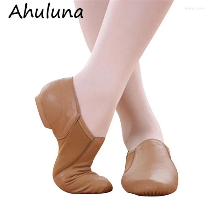 Chaussures de danse ballet latin pour femmes adultes en cuir tissu jazz jazz girls girls enfants dansant baskets ds008