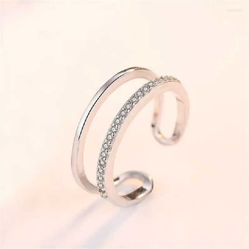 Eheringe Boho Punk Vintage Kristallketten Ring für Frauen Männer Einstellbare Größe Geometrischer exquisiter kreativer Schmuck Großhandel Großhandel