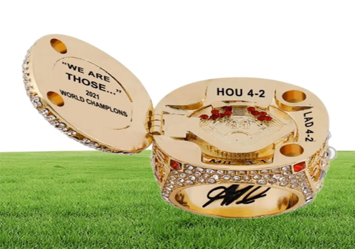 Groothandel 2022 Atlanta Ship Ring -fans 'herdenkingsgeschenken om te dragen op het stadion3814834