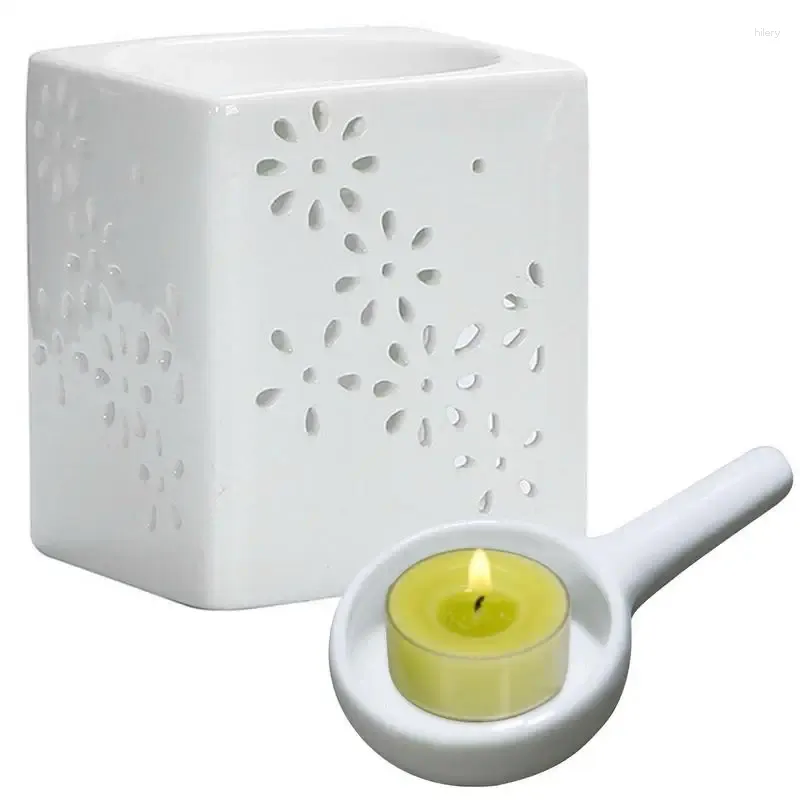 Candle Holders Wax Melter Tea Light Melt Warmer Ceramic Fragrance For Scented Ideal Gifts Wedding